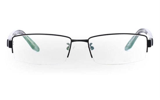 9837 Monel Half Rim Mens Optical Glasses