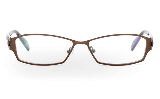 OD-023 Stainless Steel/ZYL Full Rim Womens Optical Glasses