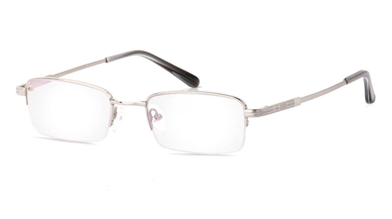 Vista First 2013 Titanium Memory Half Rim Mens Optical Glasses