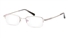 Vista First 2013 Titanium Memory Half Rim Mens Optical Glasses