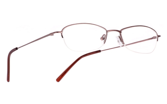 Vista First 1017 Stainless Steel/ZYL Mens&Womens Half Rim Optical Glasses