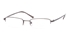 Vista First 1029 Stainless Steel/ZYL Half Rim Mens Optical Glasses Vista First 1029 Stainless Steel/ZYL Half Rim Mens Optical Glasses