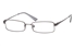 Poesia 1020 Stainless Steel/ZYL Full Rim Mens Optical Glasses