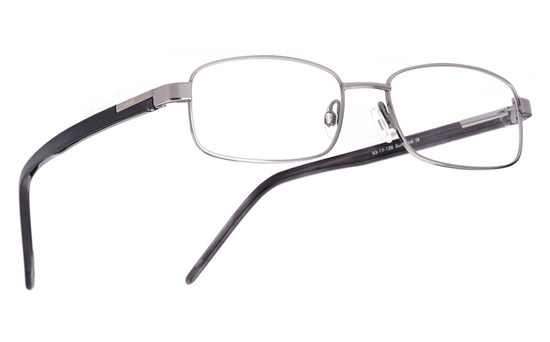 Vista First 1011 Stainless Steel/ZYL Full Rim Mens Optical Glasses