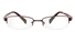 Vista First 1083 Polycarbonate(PC) Mens&Womens Half Rim Optical Glasses