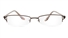 Vista First 1807 Stainless Steel/ZYL Mens&Womens Semi-rimless Optical Glasses