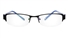 Vista First 1057 Monel Mens&Womens Half Rim Optical Glasses