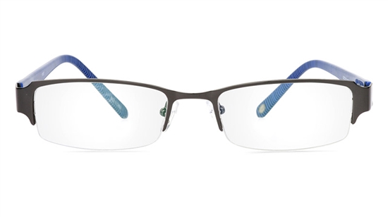 Vista First 1057 Monel Mens&Womens Half Rim Optical Glasses Vista First 1057 Monel Mens&Womens Half Rim Optical Glasses