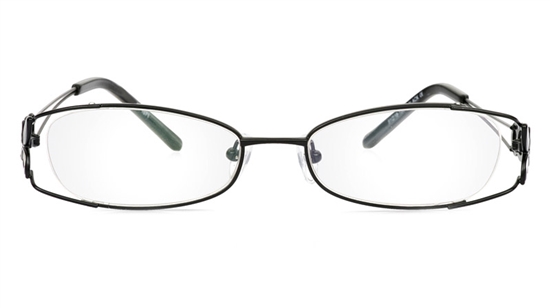 Vista First 1071 Stainless Steel/ZYL Half Rim Womens Optical Glasses