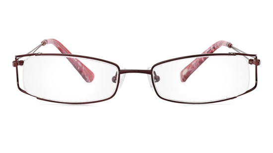 Vista First 1806 Stainless Steel Semi-rimless Womens Optical Glasses