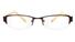 Vista First 1057 Monel Mens&Womens Half Rim Optical Glasses