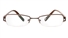 Vista First 1092 Stainless Steel Semi-rimless Womens Optical Glasses Vista First 1092 Stainless Steel Semi-rimless Womens Optical Glasses