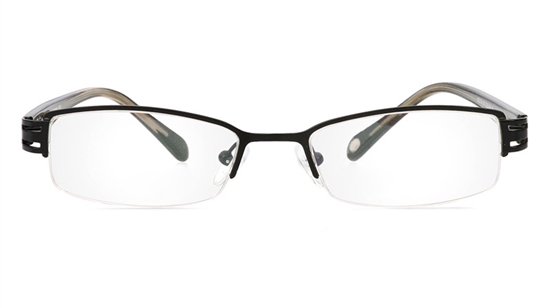 Vista First 1085 Stainless Steel/ZYL Mens&Womens Half Rim Optical Glasses