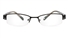 Vista First 1085 Stainless Steel/ZYL Mens&Womens Half Rim Optical Glasses