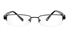 Vista First 1051 Stainless Steel Semi-rimless Womens Optical Glasses Vista First 1051 Stainless Steel Semi-rimless Womens Optical Glasses