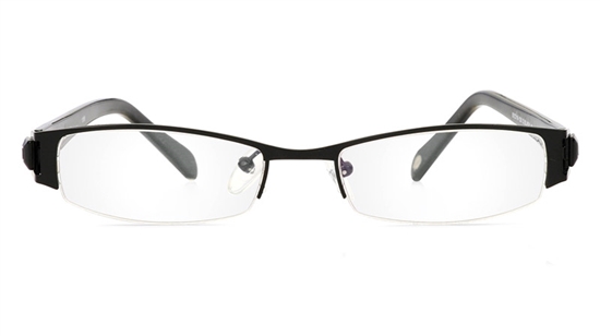 Vista First 1088 Stainless Steel/ZYL Mens&Womens Half Rim Optical Glasses