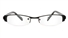 Vista First 1088 Stainless Steel/ZYL Mens&Womens Half Rim Optical Glasses