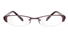 Vista First 1088 Stainless Steel/ZYL Mens&Womens Half Rim Optical Glasses