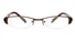 Vista First 1088 Stainless Steel/ZYL Mens&Womens Half Rim Optical Glasses