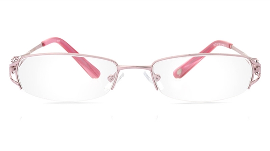 Vista First 1801 Stainless Steel Semi-rimless Womens Optical Glasses