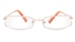 Vista First 1806 Stainless Steel Semi-rimless Womens Optical Glasses Vista First 1806 Stainless Steel Semi-rimless Womens Optical Glasses