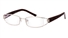 Vista First 1064 Stainless Steel Semi-rimless Womens Optical Glasses ProductViewEntity