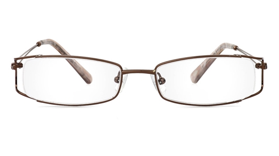 Vista First 1806 Stainless Steel Semi-rimless Womens Optical Glasses