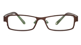 Vista First 1056 Stainless Steel/ZYL Full Rim Mens Optical Glasses for Fashion,Nose Pads Bifocals