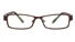 Vista First 1056 Stainless Steel/ZYL Full Rim Mens Optical Glasses