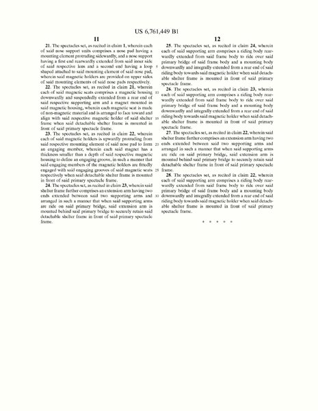 US Patent 6,761,449 US Patent 6,761,449