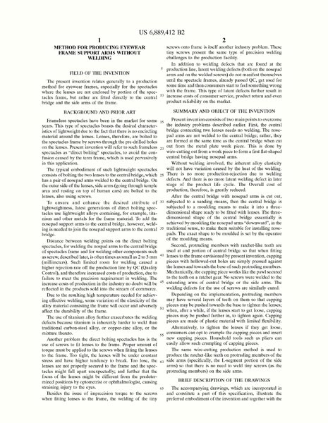 US Patent 6,889,412 US Patent 6,889,412