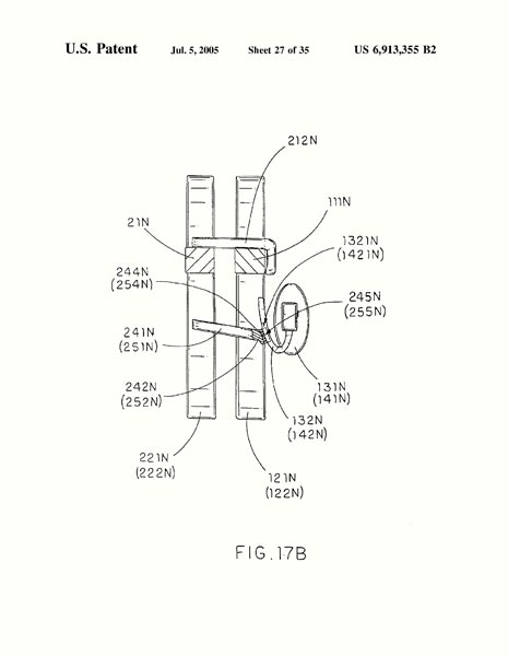 US Patent 6,913,355 US Patent 6,913,355