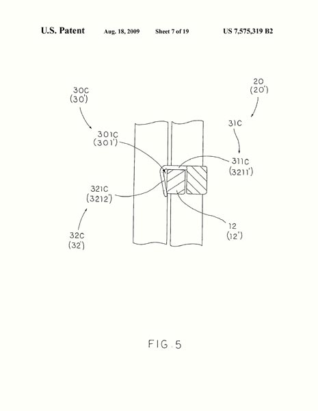 US Patent 7,575,319 US Patent 7,575,319