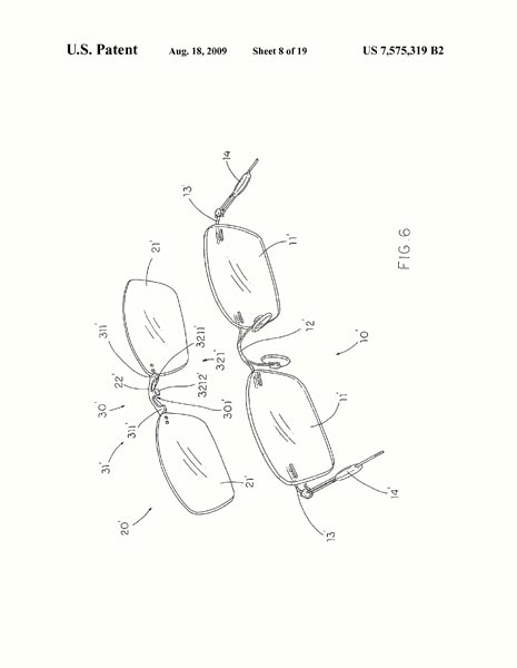 US Patent 7,575,319 US Patent 7,575,319