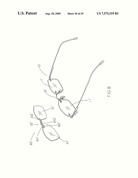 US Patent 7,575,319 US Patent 7,575,319