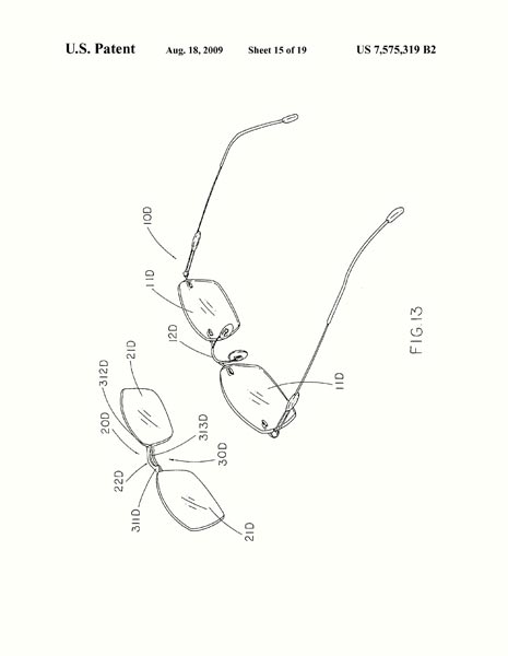 US Patent 7,575,319 US Patent 7,575,319