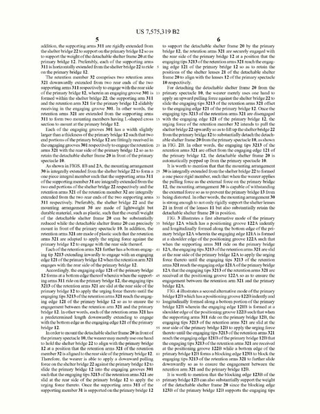 US Patent 7,575,319 US Patent 7,575,319
