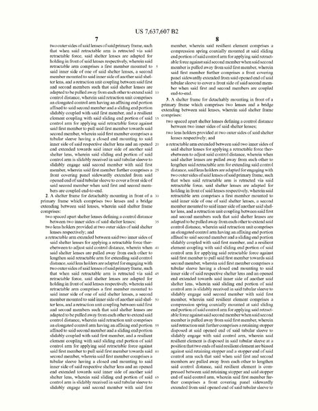 US Patent 7,575,319 US Patent 7,575,319