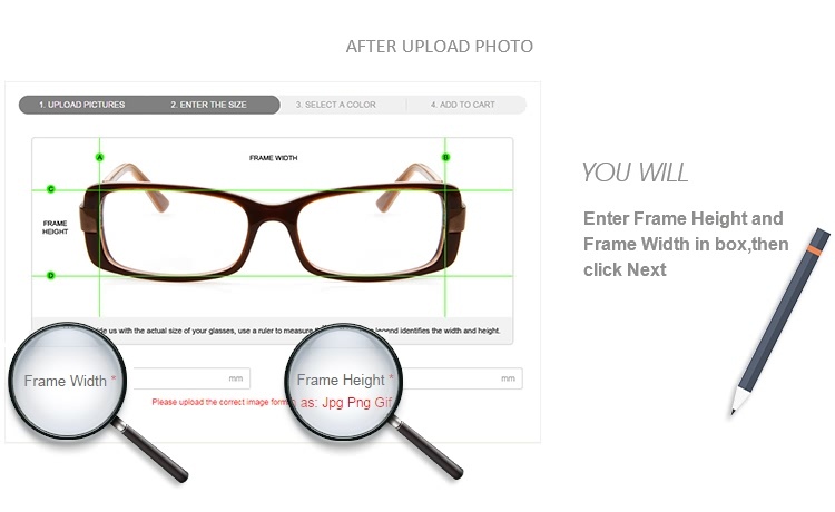 Step 4 - clip on sunglasses