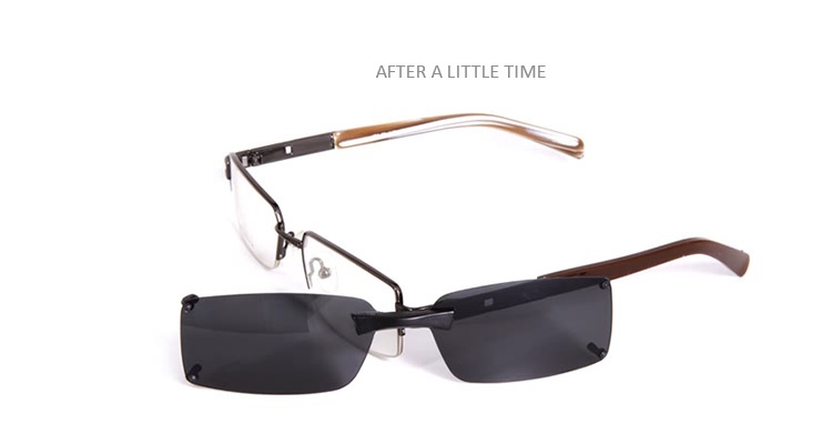 Step 5 - clip on sunglasses