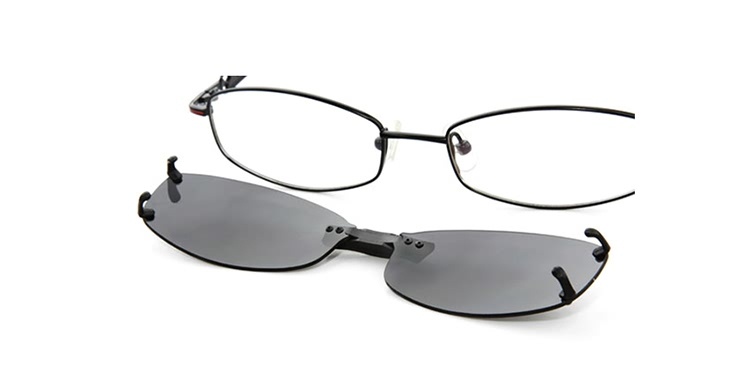 Step 6 - clip on sunglasses